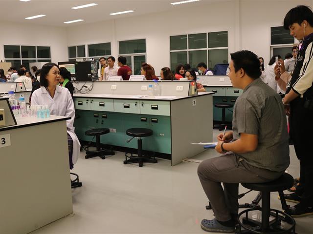 คณะเภสัชศาสตร์ มหาวิทยาลัยพะเยา แอลกอฮอล์สำหรับล้างมือ COVID-19