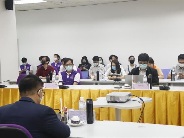 กิจกรรมผู้บริหารมหาวิทยาลัยพะเยาพบบุคลากรคณะ ICT 