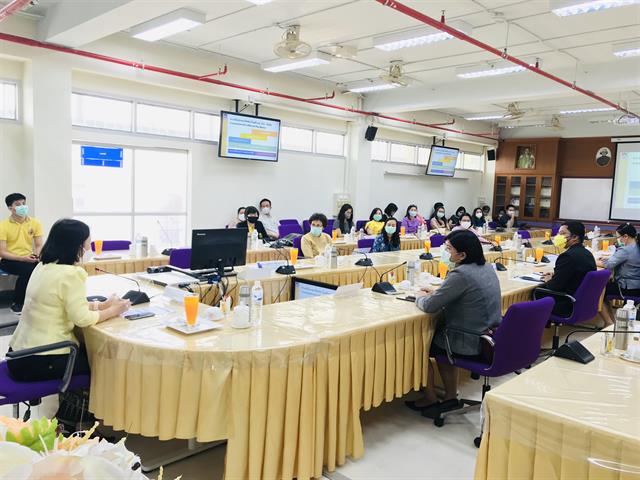 อธิการบดีมหาวิทยาลัยพะเยาและคณะผู้บริหารมหาวิทยาลัยพะเยา พบปะ ผู้บริหาร และบุคลากรคณะพยาบาลศาสตร์ 