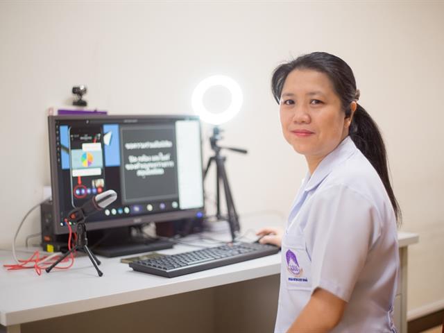 Microsoft Teams, สอนออนไลน์, COVID-19, โควิด-19, สหเวช