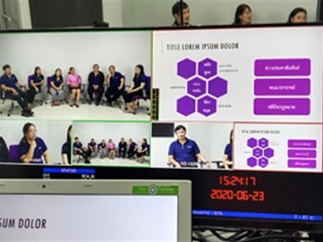 คณะนิติศาสตร์จัดกิจกรรมปฐมนิเทศนิสิตใหม่ รหัส 63 ผ่านช่องทาง Microsoft Teams Live Event