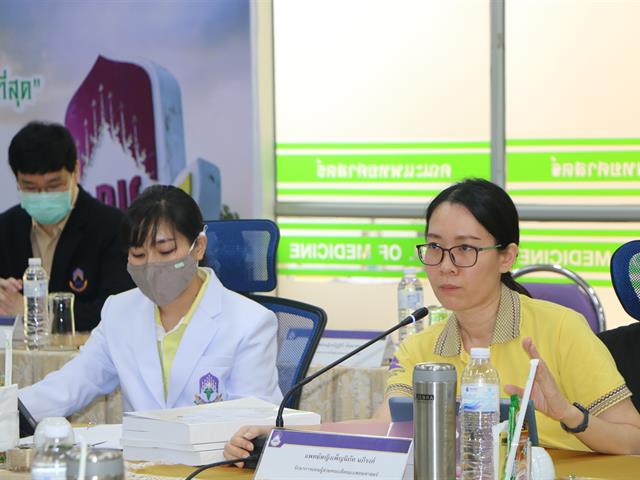 คณะแพทยศาสตร์ มหาวิทยาลัยพะเยา ให้การตอนรับคณะกรรมการประเมินหลักสูตรแพทยศาสตรบัณฑิต และสถาบันรับรองมาตราฐานการศึกษาแพทยศาสตร์