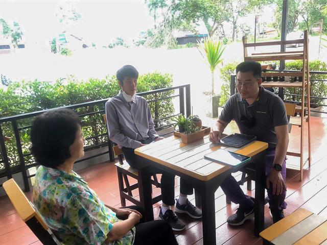 ทีมนักวิจัยคณะศิลปศาสตร์ ลงพื้นที่ติดตามและดำเนินงานวิจัยภายใต้โครงการ “การประเมินศักยภาพชุมชนเพื่อพัฒนาบรรจุภัณฑ์กล้วยแปรรูป”