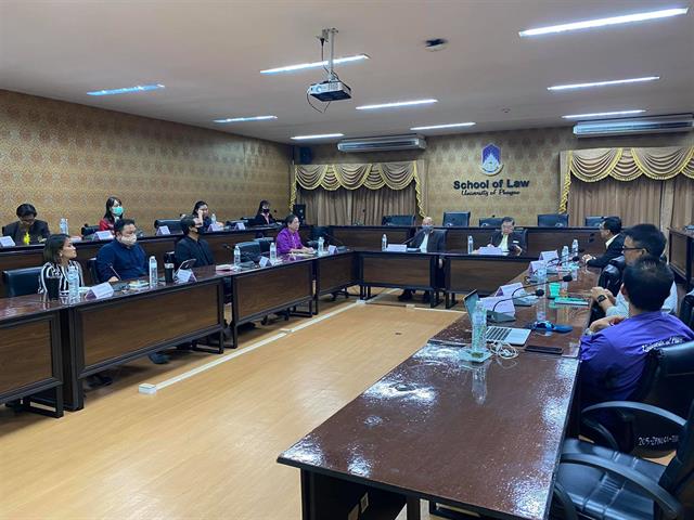 ผู้บริหารและคณาจารย์คณะนิติศาสตร์ร่วมให้การต้อนรับคณะกรรมการโครงการสมาชิกวุฒิสภาพบประชาชนในพื้นที่จังหวัดภาคเหนือ (ตอนบน)