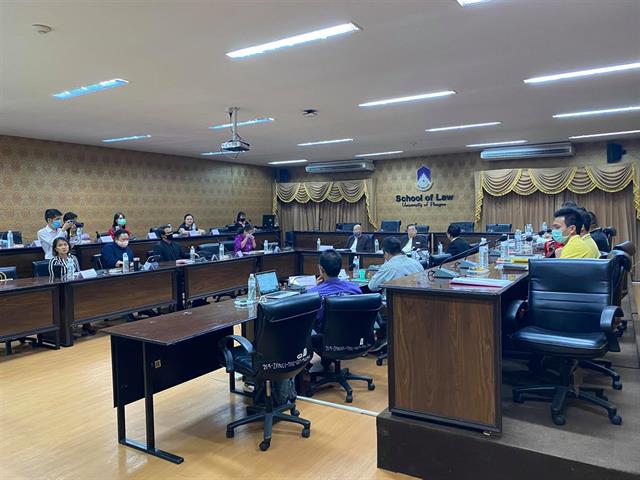 ผู้บริหารและคณาจารย์คณะนิติศาสตร์ร่วมให้การต้อนรับคณะกรรมการโครงการสมาชิกวุฒิสภาพบประชาชนในพื้นที่จังหวัดภาคเหนือ (ตอนบน)