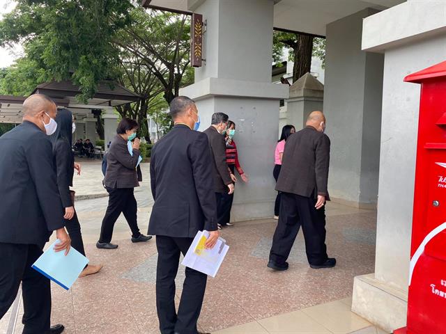 ผู้บริหารและคณาจารย์คณะนิติศาสตร์ร่วมให้การต้อนรับคณะกรรมการโครงการสมาชิกวุฒิสภาพบประชาชนในพื้นที่จังหวัดภาคเหนือ (ตอนบน)