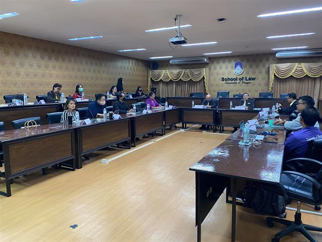ผู้บริหารและคณาจารย์คณะนิติศาสตร์ร่วมให้การต้อนรับคณะกรรมการโครงการสมาชิกวุฒิสภาพบประชาชนในพื้นที่จังหวัดภาคเหนือ (ตอนบน)