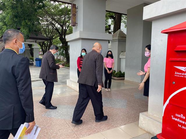 ผู้บริหารและคณาจารย์คณะนิติศาสตร์ร่วมให้การต้อนรับคณะกรรมการโครงการสมาชิกวุฒิสภาพบประชาชนในพื้นที่จังหวัดภาคเหนือ (ตอนบน)