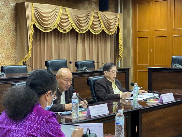 ผู้บริหารและคณาจารย์คณะนิติศาสตร์ร่วมให้การต้อนรับคณะกรรมการโครงการสมาชิกวุฒิสภาพบประชาชนในพื้นที่จังหวัดภาคเหนือ (ตอนบน)