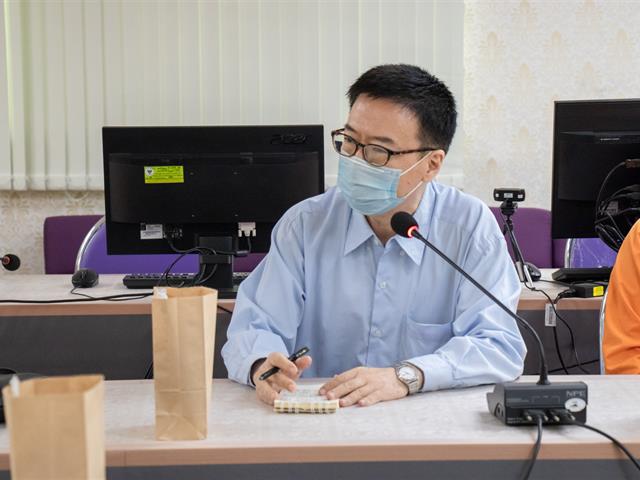 คณะศิลปศาสตร์ให้การต้อนรับผู้อำนวยการสถาบันขงจื่อแห่งมหาวิทยาลัยแม่ฟ้าหลวง