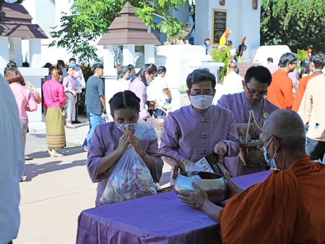 คณะทันตแพทยศาสตร์ เข้าร่วมพิธีสำคัญเนื่องในวันคล้ายวันสถาปนามหาวิทยาลัยพะเยา 