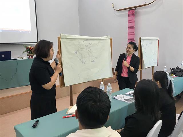 คณะศิลปศาสตร์จัดประชุมเชิงปฏิบัติการ โครงการ “การติดตามและขยายผลโครงการ อ่านได้ เขียนคล่อง ผ่านนิทาน” ณ จังหวัดน่าน