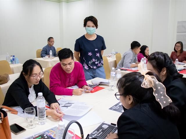 คณะศิลปศาสตร์จัดโครงการพัฒนาคุณภาพการศึกษาและการพัฒนาท้องถิ่นโดยมีสถาบันอุดมศึกษาเป็นพี่เลี้ยง ประจำปี 2563
