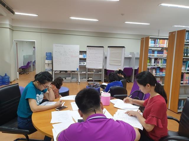 จัดโครงการอบรมภาษาอังกฤษเพื่อเตรียมความพร้อมในการสอบ CEFR (Commom European Framework of Reference)