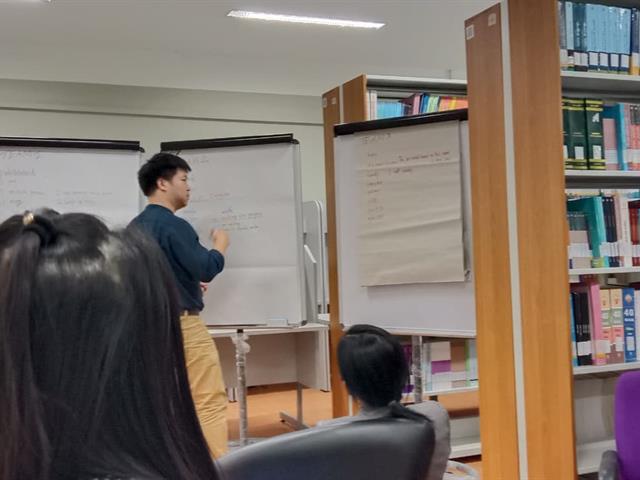 จัดโครงการอบรมภาษาอังกฤษเพื่อเตรียมความพร้อมในการสอบ CEFR (Commom European Framework of Reference)