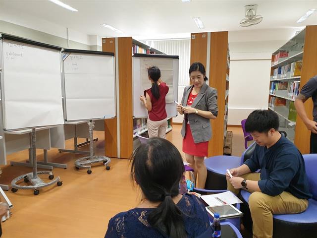 จัดโครงการอบรมภาษาอังกฤษเพื่อเตรียมความพร้อมในการสอบ CEFR (Commom European Framework of Reference)