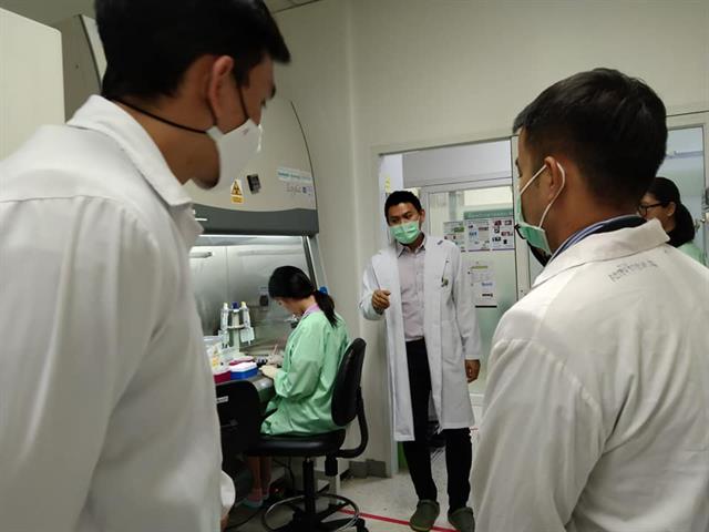 คณะกรรมการยกร่างหลักสูตรเทคนิคการแพทย์ ปีการศึกษา 2565 เข้าศึกษาดูงานร่วมกับสถาบันผลิตบัณฑิต เพื่อเป็นแนวทางพัฒนาหลักสูตร