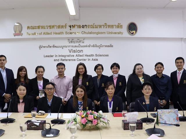 คณะกรรมการยกร่างหลักสูตรเทคนิคการแพทย์ ปีการศึกษา 2565 เข้าศึกษาดูงานร่วมกับสถาบันผลิตบัณฑิต เพื่อเป็นแนวทางพัฒนาหลักสูตร