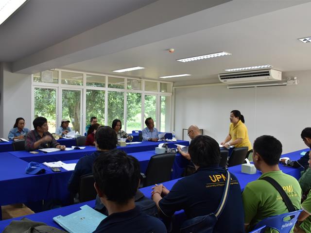 คณะเกษตรศาสตร์และทรัพยากรธรรมชาติ ม.พะเยา เข้าร่วมการประชุมและลงพื้นที่ติดตามความก้าวหน้าโครงการวิจัยกลุ่มเรื่องพืชสวน/พืชไร่ (ไม้ผล ไม้ดอกไม้ประดับ พืชผัก และข้าวโพด) เรื่อง “การพัฒนาพันธุ์ข้าวโพดเลี้ยงสัตว์ลูกผสมเชิงการค้าโดยการบูรณาการของภาครัฐ”