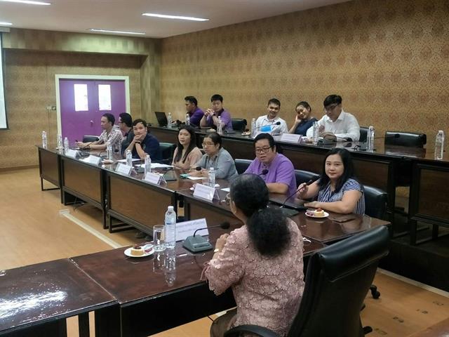ต้อนรับคณะศึกษาดูงานด้านคลินิกกฎหมาย คณะนิติศาสตร์ มหาวิทยาลัยอุบลราชธานี