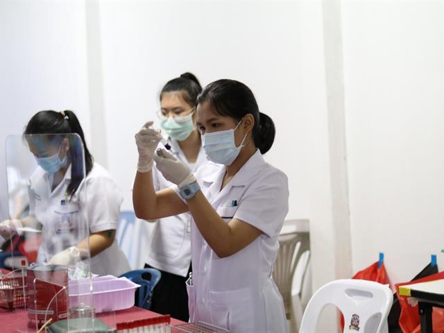 สาขาวิชาเทคนิคการแพทย์ คณะสหเวชศาสตร์ จัดกิจกรรมตรวจประเมินสุขภาพประชาชนในชุมชนบ้านแม่กาหลวง จังหวัดพะเยา