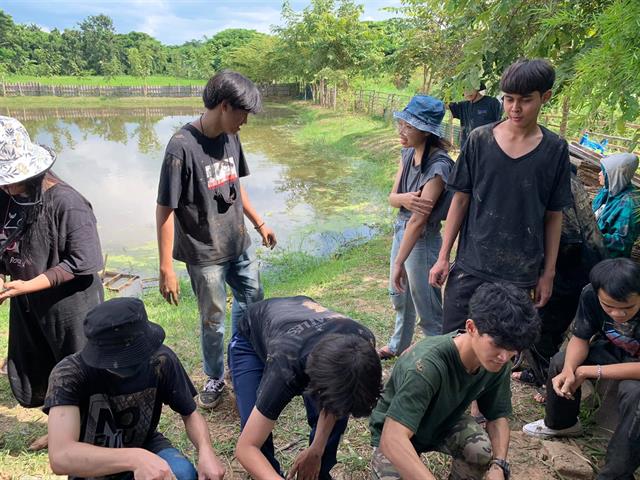 คณะสถาปัตยกรรมศาสตร์และศิลปกรรมศาสตร์   มหาวิทยาลัยพะเยา บ้านดินคพปู้จู้