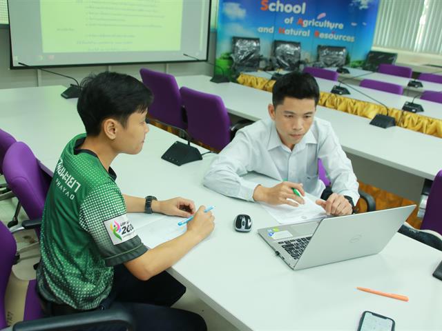 คณะเกษตรศาสตร์และทรัพยากรธรรมชาติ มหาวิทยาลัยพะเยา รับการประเมิน " สำนักงานสีเขียว Green Office " 