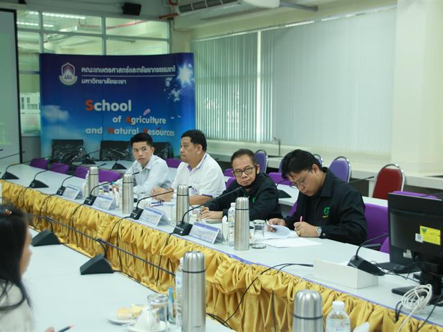 คณะเกษตรศาสตร์และทรัพยากรธรรมชาติ มหาวิทยาลัยพะเยา รับการประเมิน " สำนักงานสีเขียว Green Office " 
