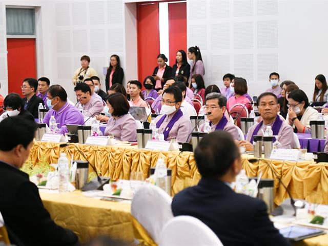 ระดมความคิดเห็น ทิศทางการพัฒนามหาวิทยาลัยพะเยา ประจำปีงบประมาณ พ.ศ.2564-2568