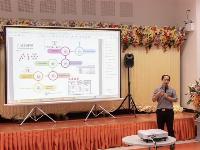 คณะศิลปศาสตร์จัดโครงการอบรมเชิงปฏิบัติการ การสร้างความเข้าใจการบริหารหลักสูตร และการเขียนรายงานการประเมินตนเองระดับหลักสูตร (AUN-QA)