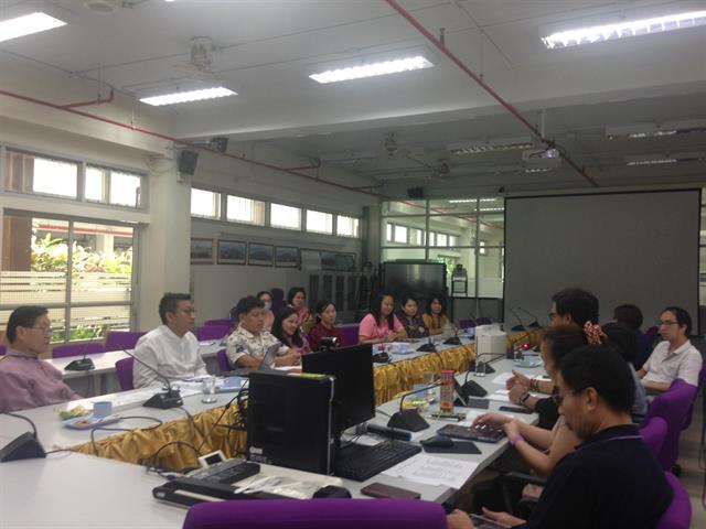 คณะเกษตรศาสตร์ฯ ร่วมกับคณะวิทยาศาสตร์ ประชุมหารือการจัดการเรียนการสอนหลักสูตรปริญญาตรี 2 ปริญญา 