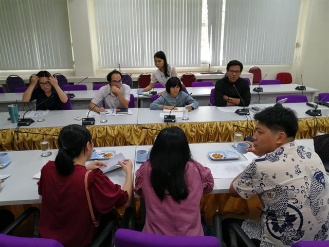 คณะเกษตรศาสตร์ฯ ร่วมกับคณะวิทยาศาสตร์ ประชุมหารือการจัดการเรียนการสอนหลักสูตรปริญญาตรี 2 ปริญญา 