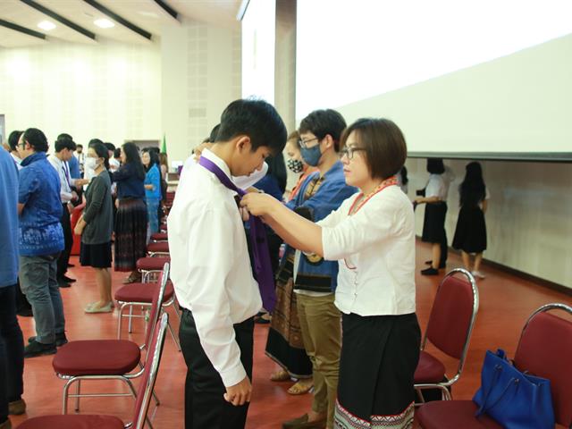 คณะเกษตรศาสตร์ฯ จัดพิธีไหว้ครู ประจำปีการศึกษา 2563 “น้อมระลึก สักกา บูชาครู”