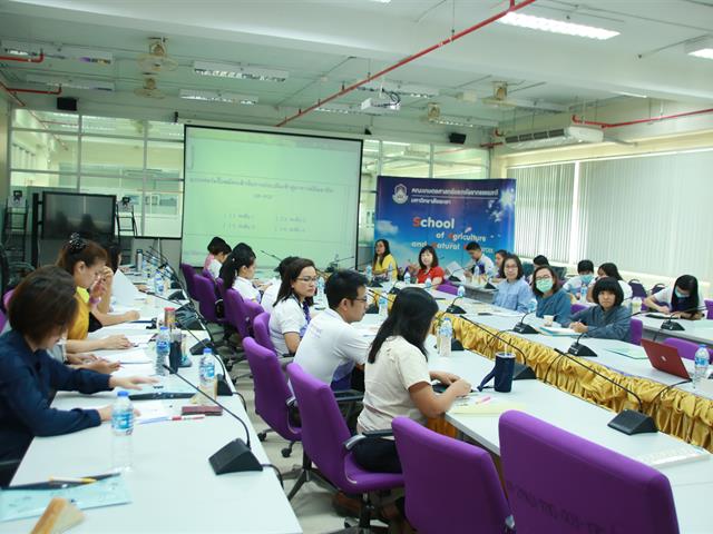 คณะเกษตรศาสตร์ฯ ร่วมกับคณะสหเวชศาสตร์ จัดโครงการ "เตรียมความพร้อมเพื่อเข้าสู่มาตรฐานอาจารย์มืออาชีพ UP-PSF "