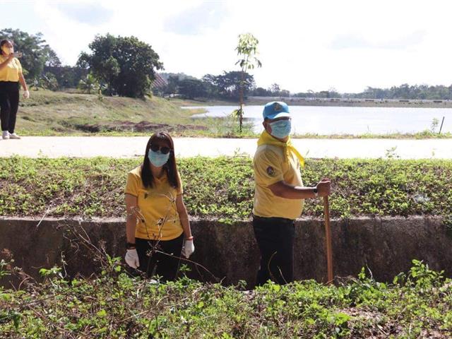 งานวิชาการ หน่วยกิจการนิสิต และคุณภาพนิสิต คณะแพทยศาสตร์ เข้าร่วมกิจกรรมอาสาทำความดีเพื่อชาติ ศาสน์ กษัตริย์ และกิจกรรมปณิธานความดี ทำดีเริ่มได้ที่ใจเรา