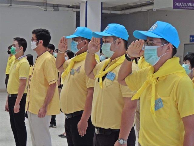 งานวิชาการ หน่วยกิจการนิสิต และคุณภาพนิสิต คณะแพทยศาสตร์ เข้าร่วมกิจกรรมอาสาทำความดีเพื่อชาติ ศาสน์ กษัตริย์ และกิจกรรมปณิธานความดี ทำดีเริ่มได้ที่ใจเรา