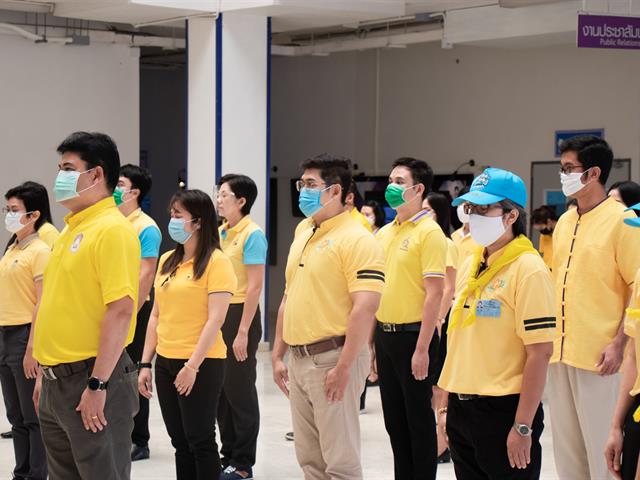 รองคณบดีฝ่ายคุณภาพนิสิต คณะศิลปศาสตร์ เข้าร่วมกิจกรรมจิตอาสาพระราชทาน