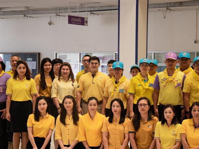 รองคณบดีฝ่ายคุณภาพนิสิต คณะศิลปศาสตร์ เข้าร่วมกิจกรรมจิตอาสาพระราชทาน
