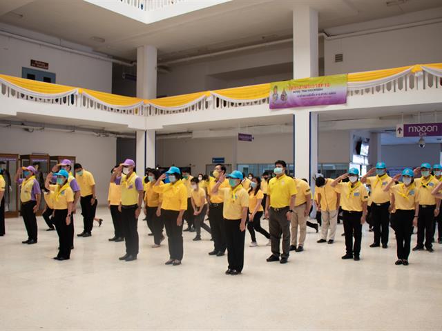 รองคณบดีฝ่ายคุณภาพนิสิต คณะศิลปศาสตร์ เข้าร่วมกิจกรรมจิตอาสาพระราชทาน