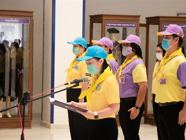 รองคณบดีฝ่ายคุณภาพนิสิต คณะศิลปศาสตร์ เข้าร่วมกิจกรรมจิตอาสาพระราชทาน