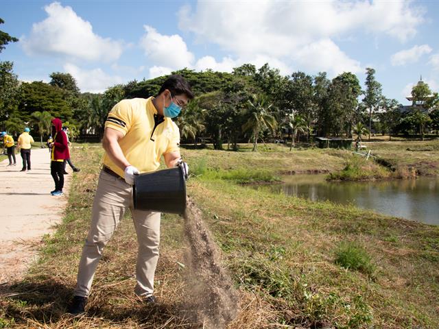 รองคณบดีฝ่ายคุณภาพนิสิต คณะศิลปศาสตร์ เข้าร่วมกิจกรรมจิตอาสาพระราชทาน