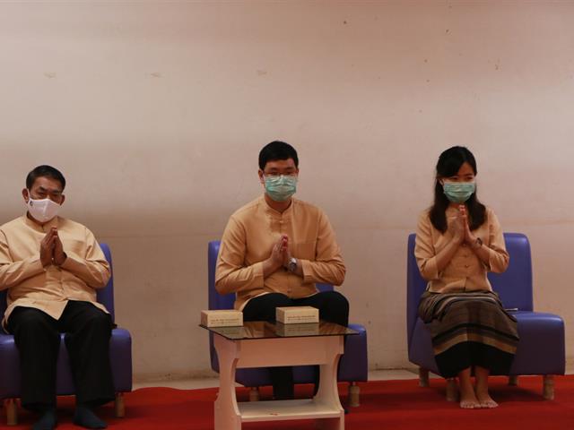 คณะแพทยศาสตร์ สาขาวิชาการแพทย์แผนไทยประยุกต์ จัดพิธีไหว้ครูแผนไทย บรมครูชีวกโกมารภัจจ์