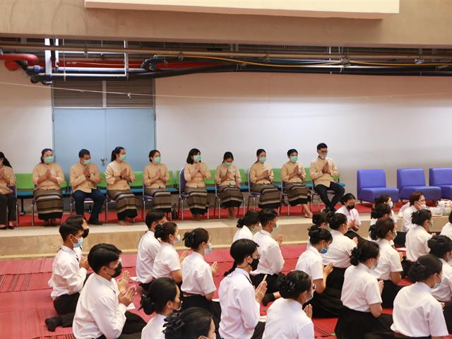 คณะแพทยศาสตร์ สาขาวิชาการแพทย์แผนไทยประยุกต์ จัดพิธีไหว้ครูแผนไทย บรมครูชีวกโกมารภัจจ์
