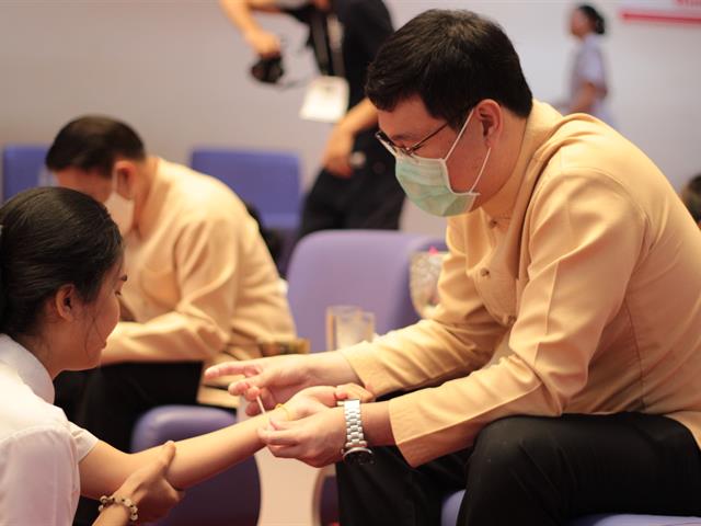 คณะแพทยศาสตร์ สาขาวิชาการแพทย์แผนไทยประยุกต์ จัดพิธีไหว้ครูแผนไทย บรมครูชีวกโกมารภัจจ์