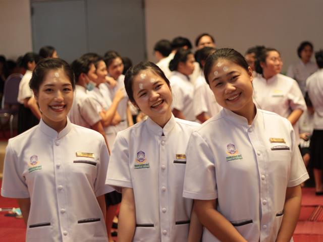 คณะแพทยศาสตร์ สาขาวิชาการแพทย์แผนไทยประยุกต์ จัดพิธีไหว้ครูแผนไทย บรมครูชีวกโกมารภัจจ์