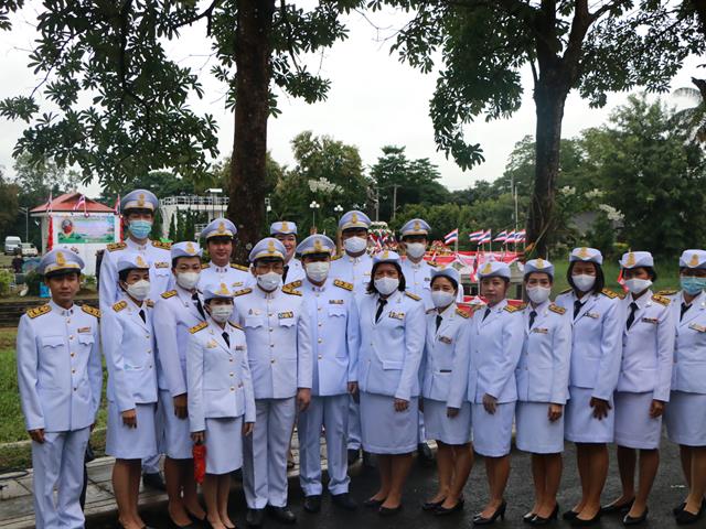 พิธีวางพานพุ่มวันคล้ายวันพระราชสมภพสมเด็จพระศรีนครินทราบรมราชชนี 
