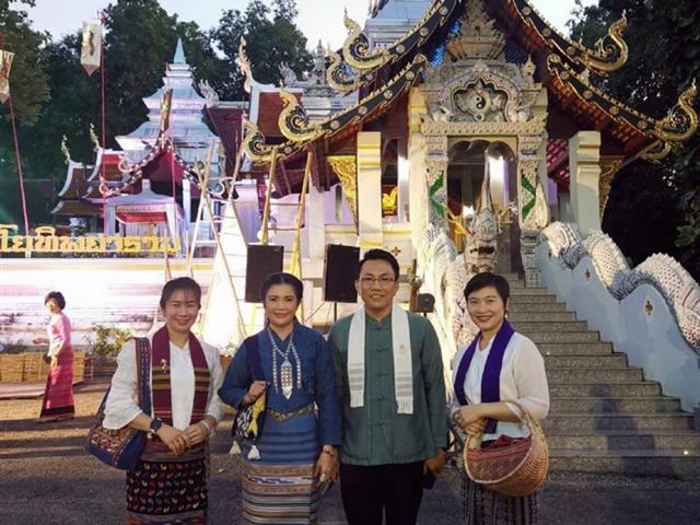 คณะแพทยศาสตร์ มหาวิทยาลัยพะเยา เข้าร่วมงานปั่นฝ้ายสายบุญจุลกฐิน