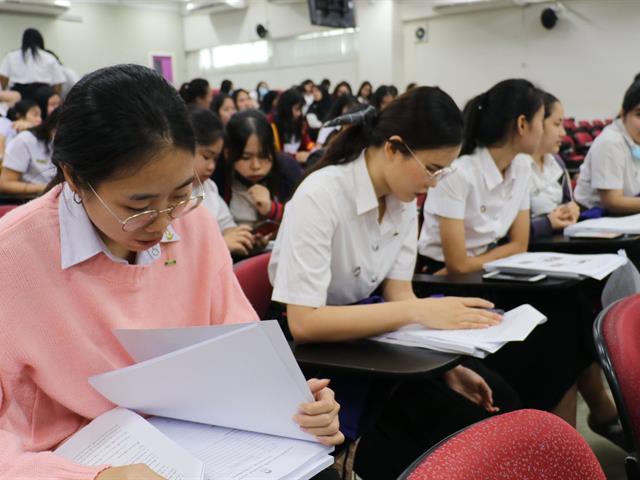 หลักสูตรวิทยาศาสตรบัณฑิต สาขาวิชาอนามัยสิ่งแวดล้อม คณะแพทยศาสตร์ ได้จัดโครงการเตรียมความพร้อมนิสิตสหกิจศึกษา ในหัวข้อทางวิชาการและทักษะด้านต่าง ๆ