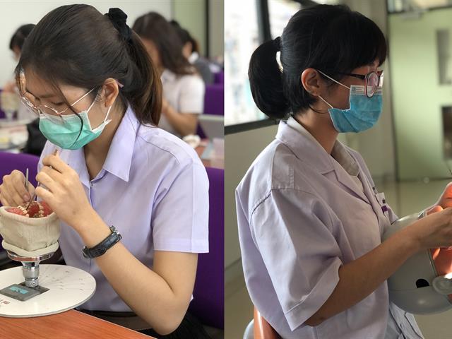 ผู้อำนวยการศูนย์ทันตสาธารณสุขระหว่างประเทศ และ อาจารย์จุมพล พรหมสาขา ณ สกลนคร ให้เกียรติสอนในรายวิชาการยศาสตร์แก่นิสิตทันตแพทย์ ชั้นปีที่ 3