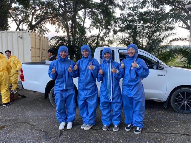 สาขาวิชาอาชีวอนามัยและความปลอดภัย จัดกิจกรรมฝึกอบรมการตอบโต้สารเคมีรั่วไหล